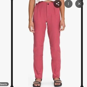 The North Face Womens Project Pants Size 2 Slate Rose Trouser UPF 40+ Climbing